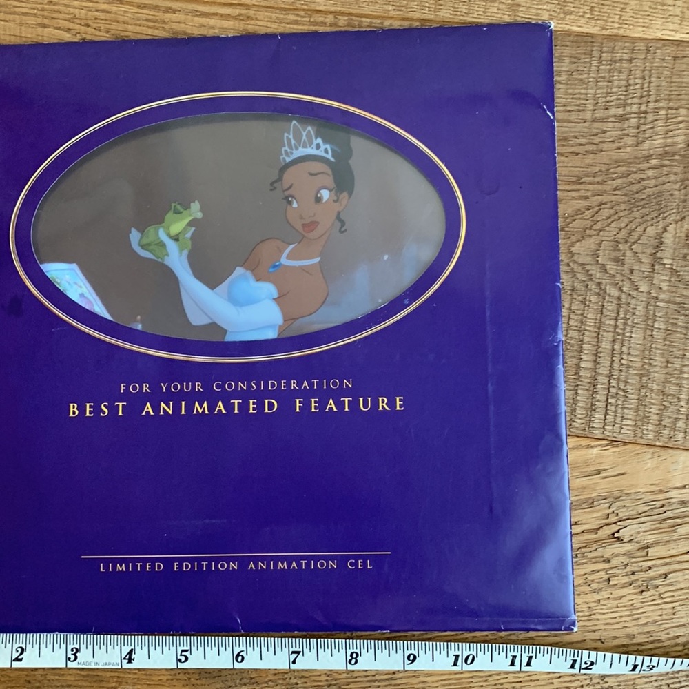 The Princess And The Frog Tiana Disney Limited Edition Animation Cell - Picture 5 of 6